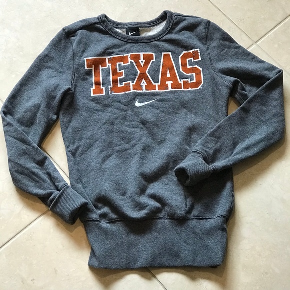 Nike Tops - Nike Texas Longhorns Sweatshirt Gray Junior Fit S